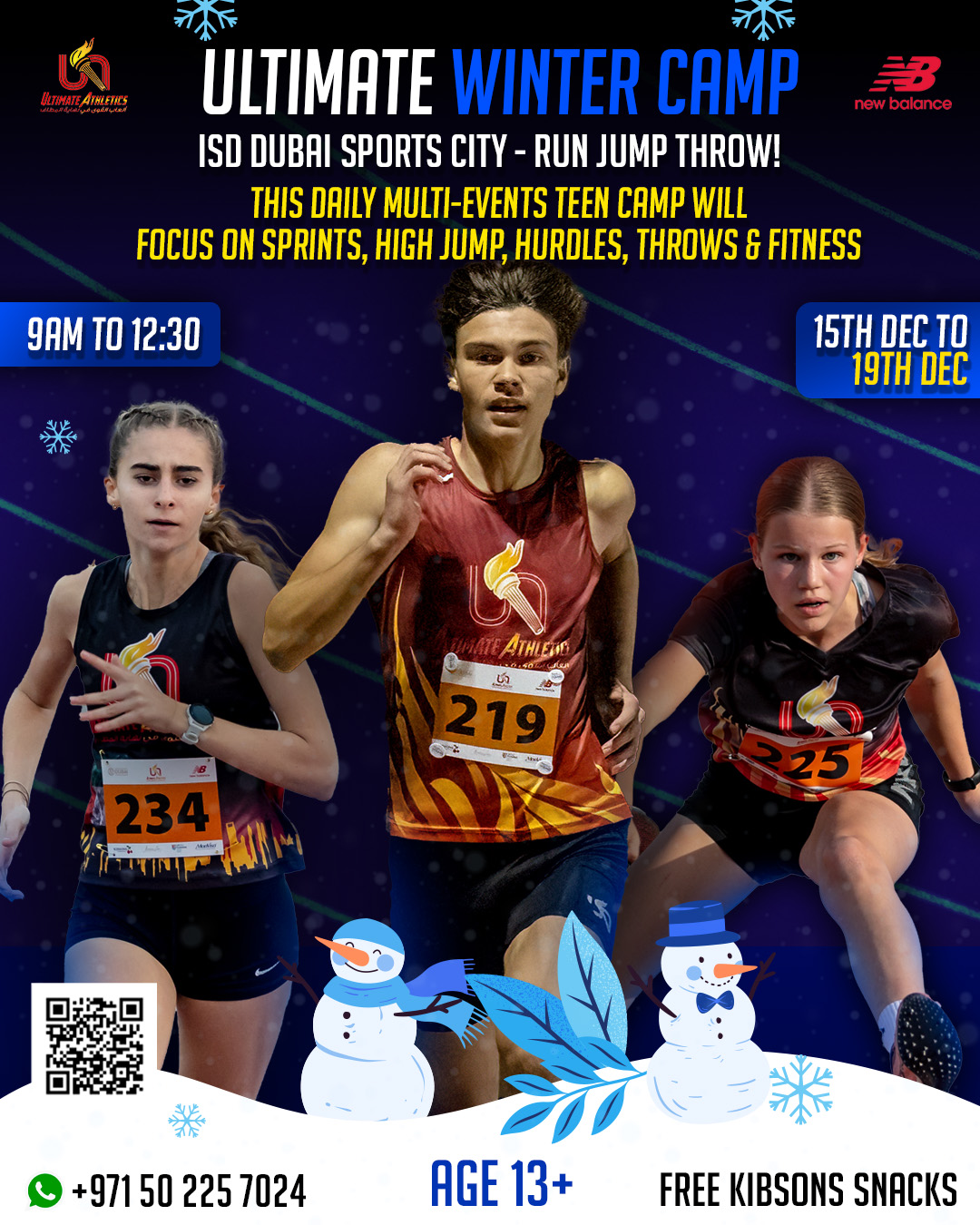 winter camp ISD teen FEED