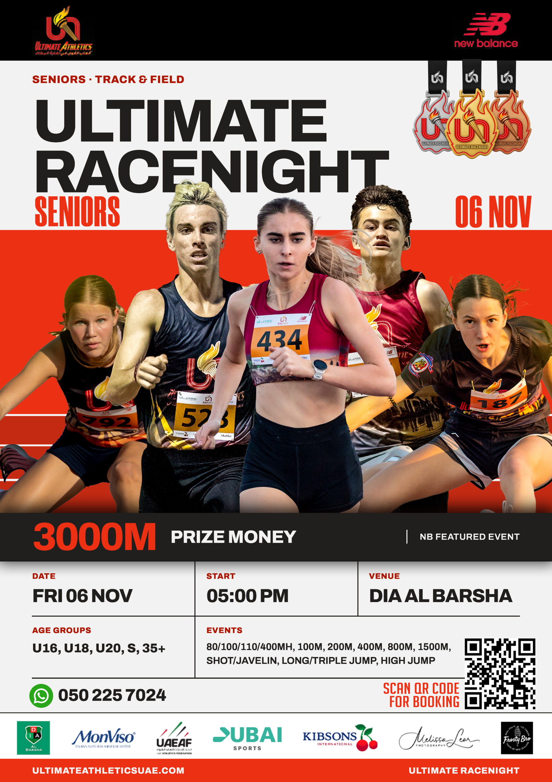 Seniors Racenight 6th nov flyer 1